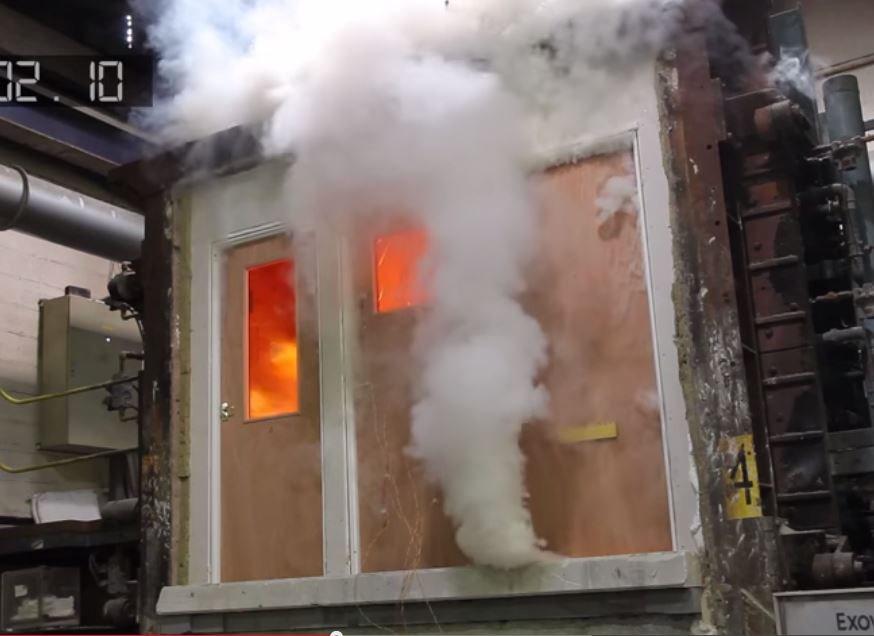 fire door test 2