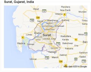Surat, Gujarat, one of India's Smart Citiies