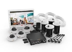 Discreet four-camera surveillance solution launched by Axis for retail and office market
