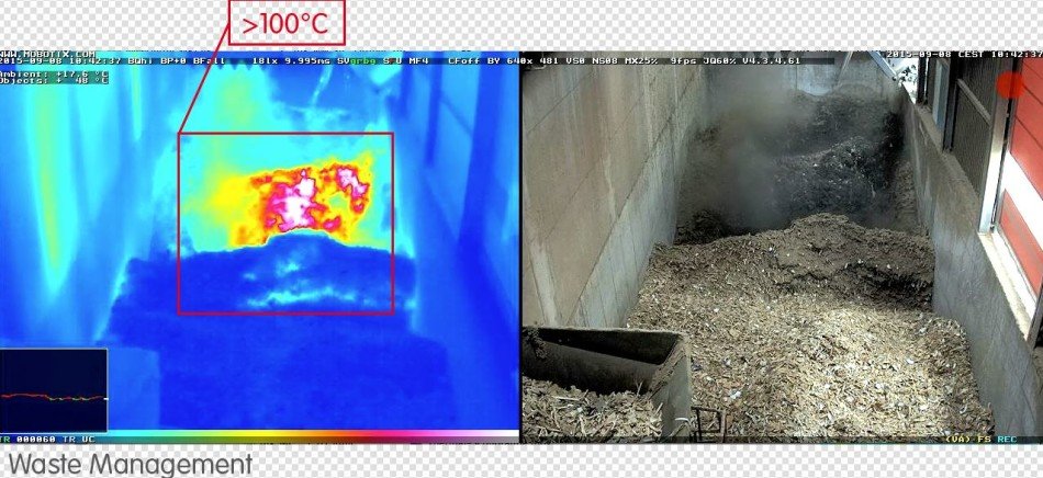 mobotix thermal heat detection camera