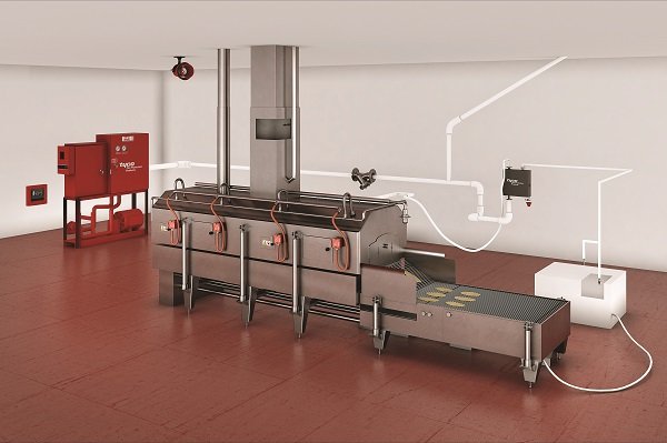 Tyco Extends Fire Protection Portfolio with Small-scale Industrial Fryers Application