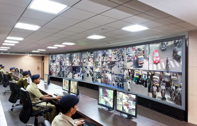 Delta has provided its DLP Video wall for India's first-ever safe-city project.
