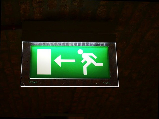 emergency exit lighting