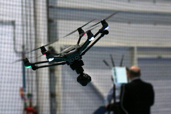 Security drone at IFSEC