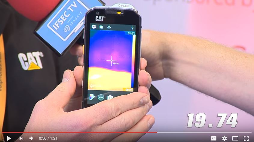 Roy Taylor of the Bullitt Group pitches the Cat S60 ruggedized smartphone with built-in thermal camera in just 45 seconds.