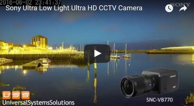 Watch footage from a field trial of Sony’s SNC-VB770 (4K) cameras, conducted by northeast-based integrator Universal Systems Solutions.