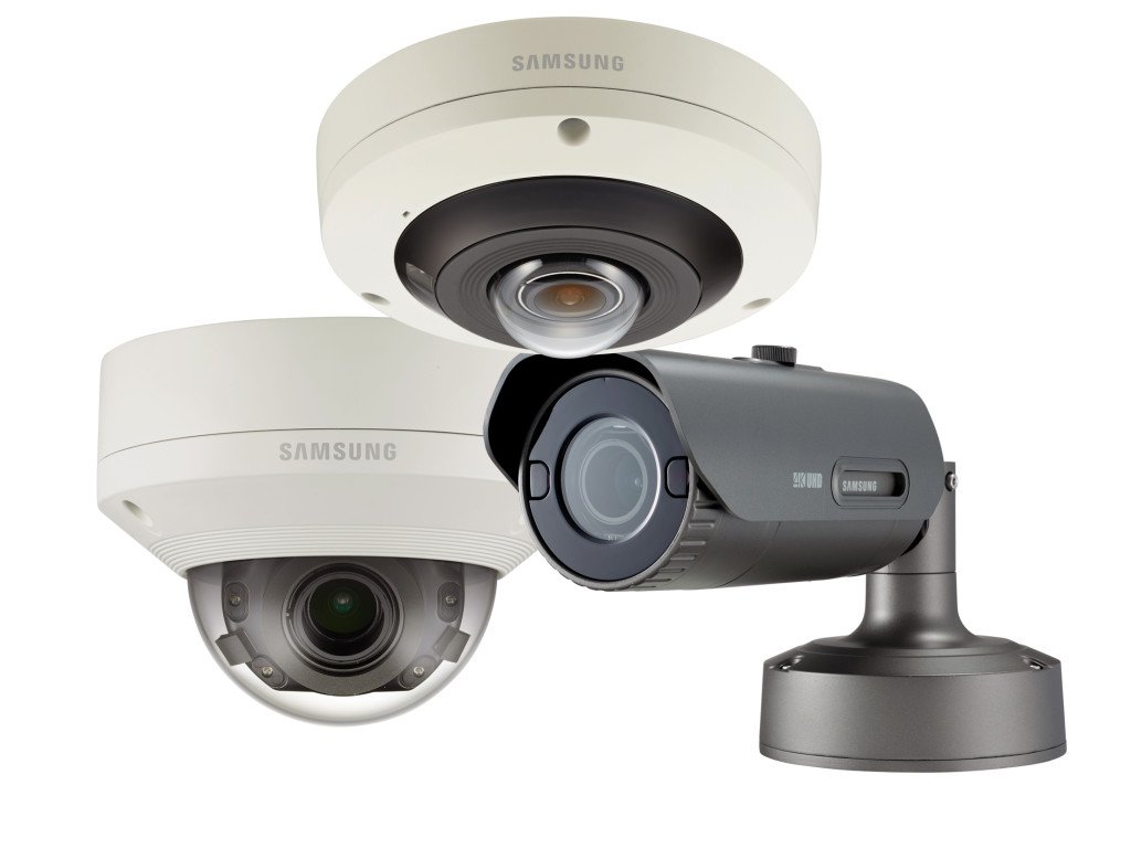 Hanwha Techwin has launched three Samsung Wisenet P cameras equipped with 4K resolution, H.265 compression and a new compression technology.