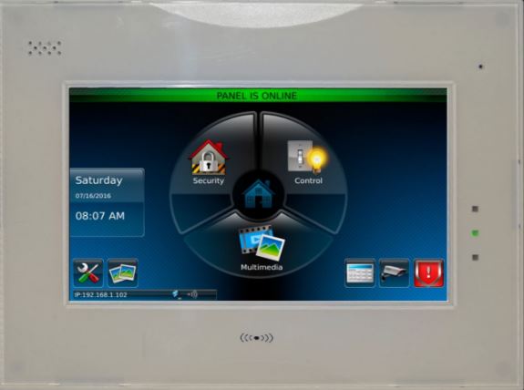 TouchCenter Plus is intended too simplify daily security operation with clear graphics and a menu that provides a snapshot of the entire system.