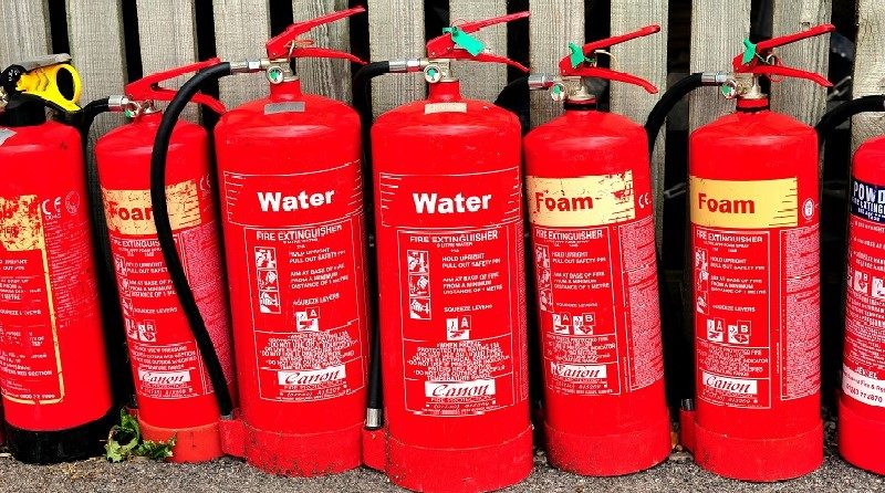 5 types of fire extinguishers: A guide to using the right class