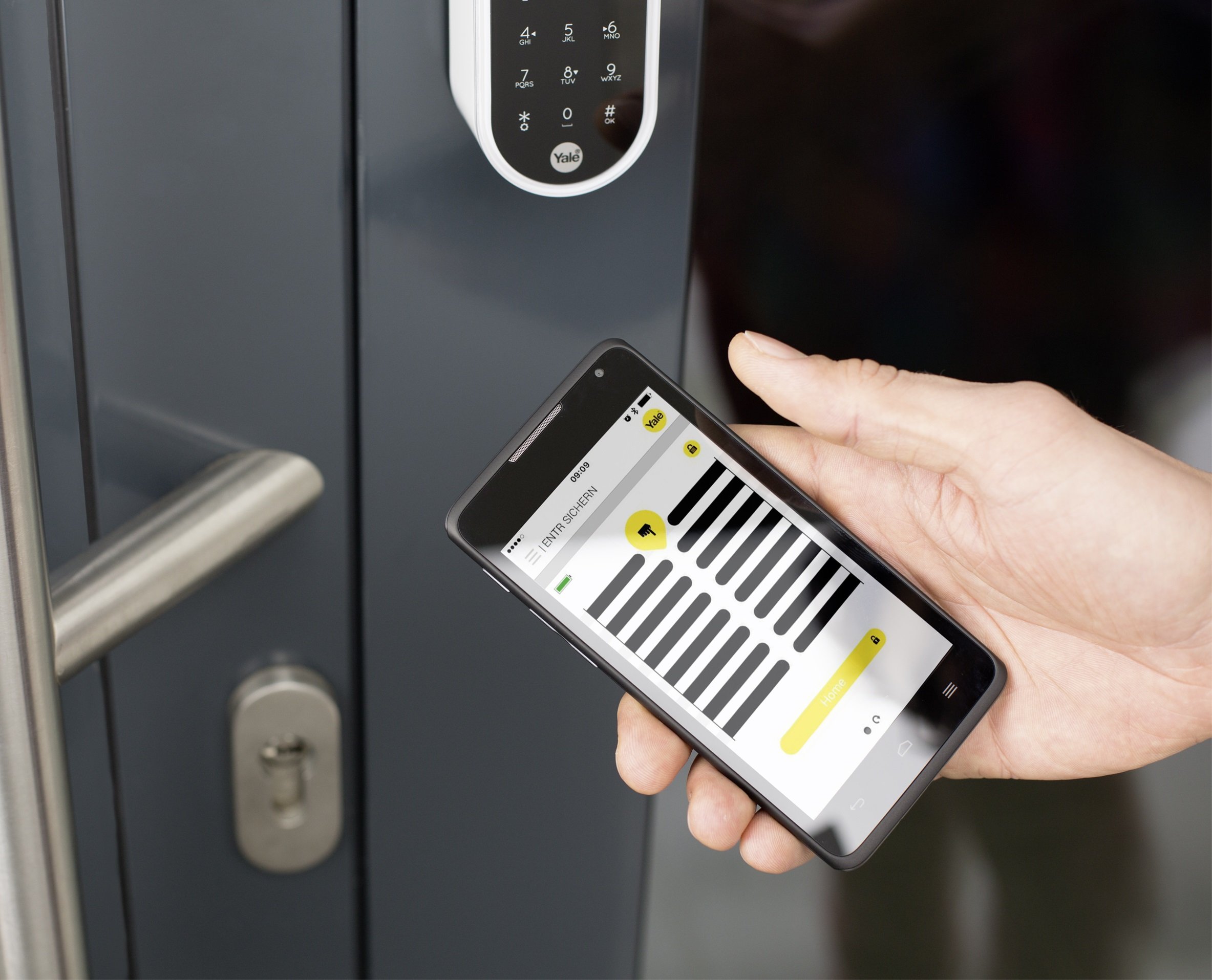 ENTR the awardwinning digital lock that turns your front door into a