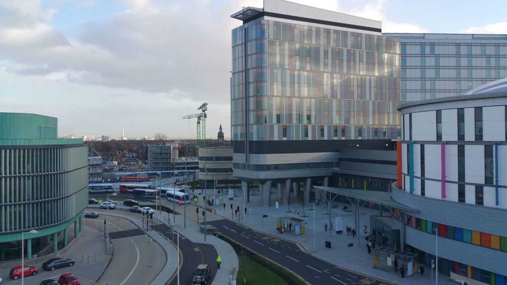 QEUH Glasgow hospital