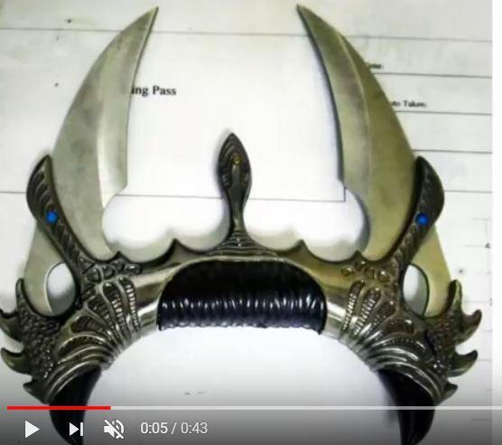 A throwing star, a grenade on wheels and, of course, lots and lot of guns - a few things featured in this video showing a sample of the smorgasbord of dangerous items taken through US airport security.