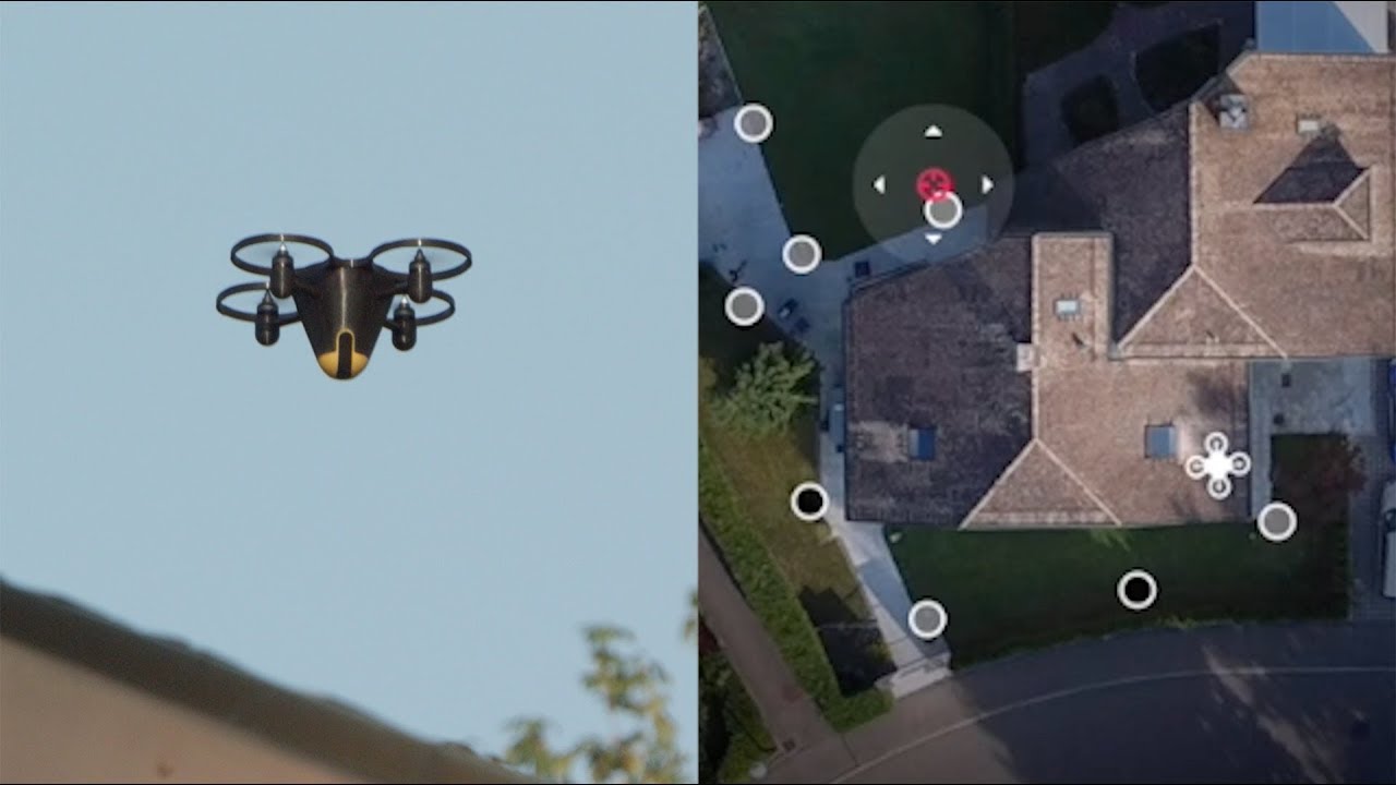 Drone to guard the yard, is it possible?