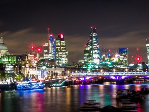 London Skyline At Night