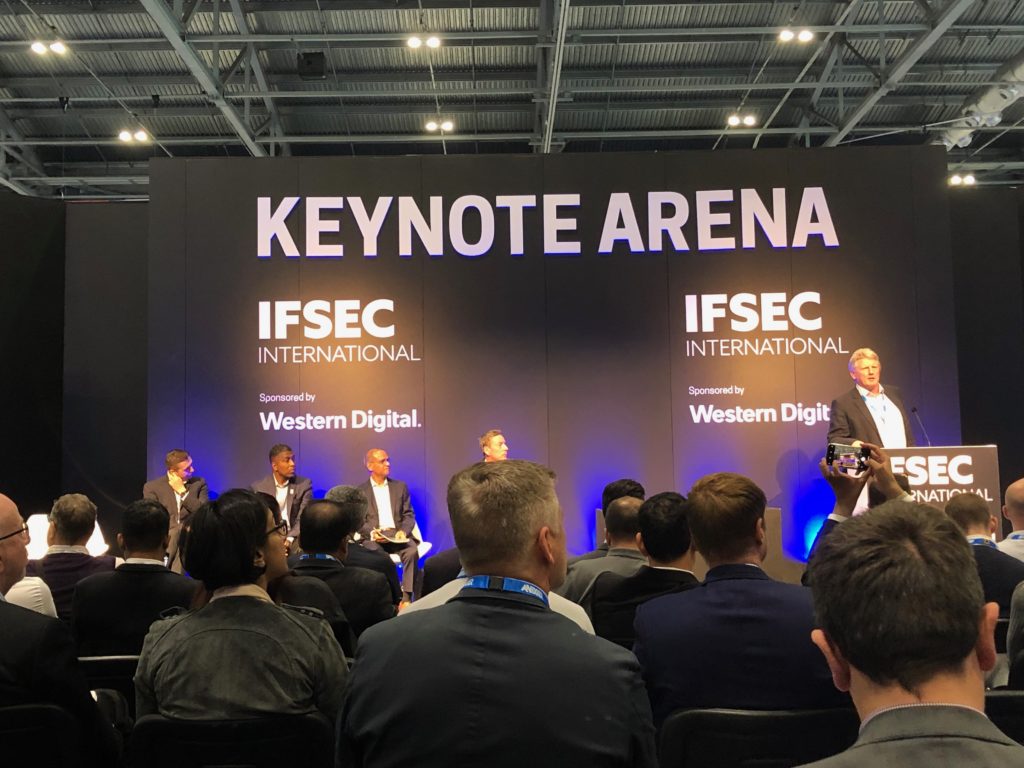 Chaired by security journalist Frank Gardner OBE, a panel of five security professionals discussed the notion of the Converged Security Operations Centre: combining various sources of data – physical events and cybersecurity – to manage a situation in real time.