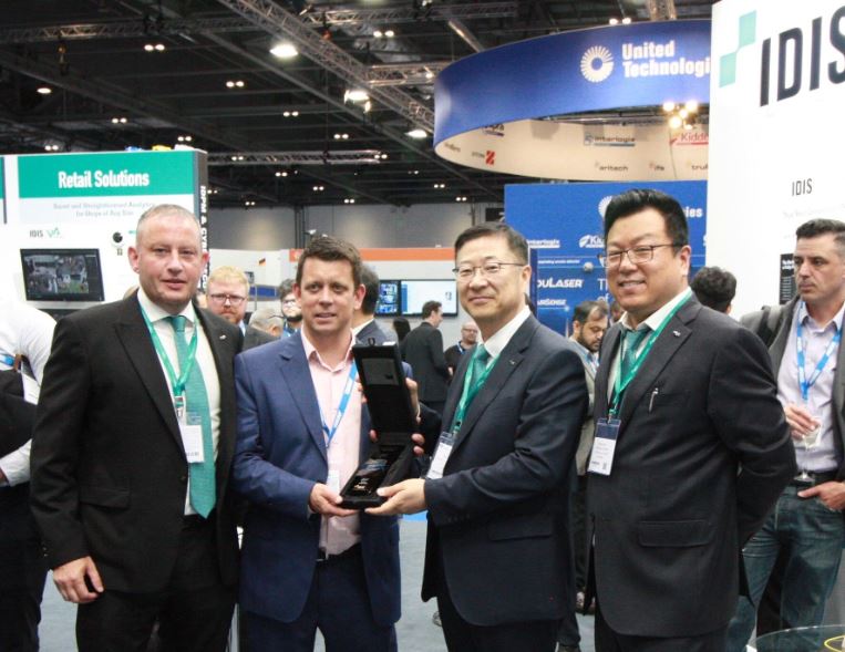 Presented on the South-Korea headquartered company’s stand at IFSEC International 2019, the awards were given for high standards in large-scale implementations and high definition IP system upgrades using IDIS tech during the previous 12 months.