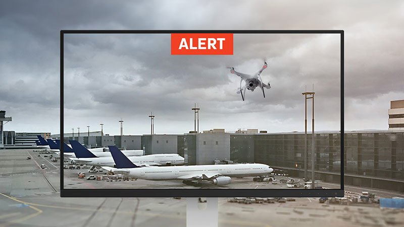 Two airports in the UK have implemented anti-drone solutions from Dedrone in an attempt to combat the airspace security threat.