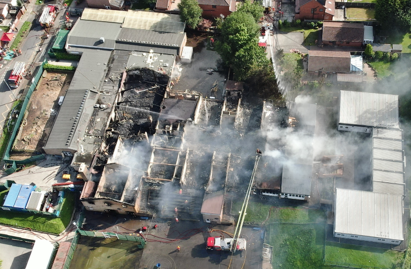 BoltonSchoolFire-17August-GMFRS-23
