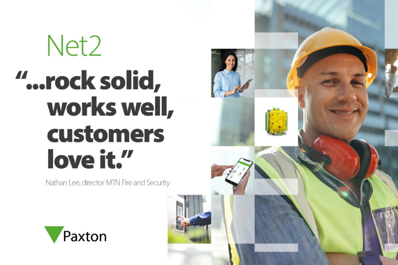 It’s now more important than ever to ensure you have the correct security measures in place to give your customers the best experience with their access control system. Watch Paxton’s new Net2 video to discover what it can do for you.